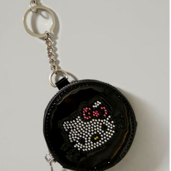 Hello Kitty | Bags | Hello Kitty Rhinestone Coin Purse Patent ...